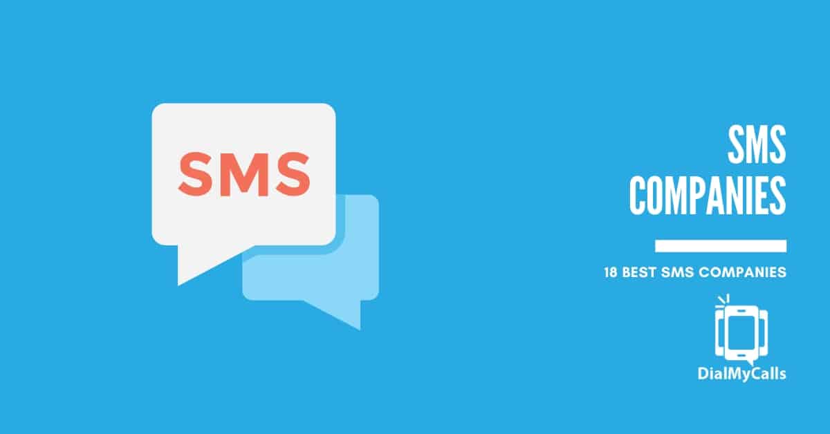 18 Best SMS Companies in 2026 to Grow Business (Compared)